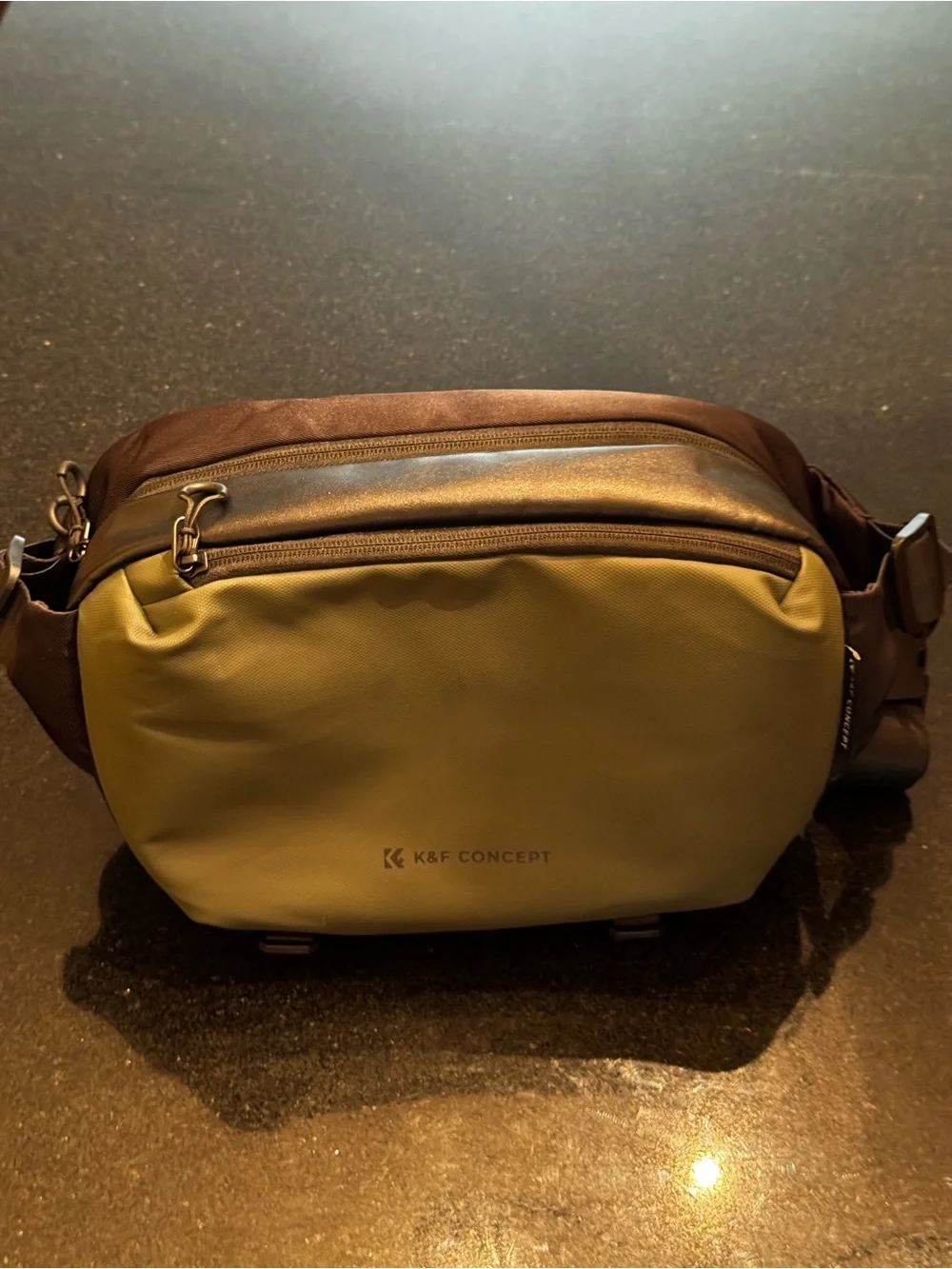 Olive Green Camera bag/ Messenger Sling Bag for Men